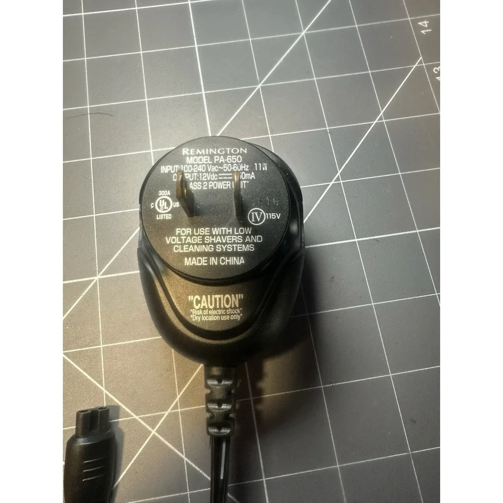 Original OEM Remington Charger Power Supply PA-650 For Titanium Shaver R-510
